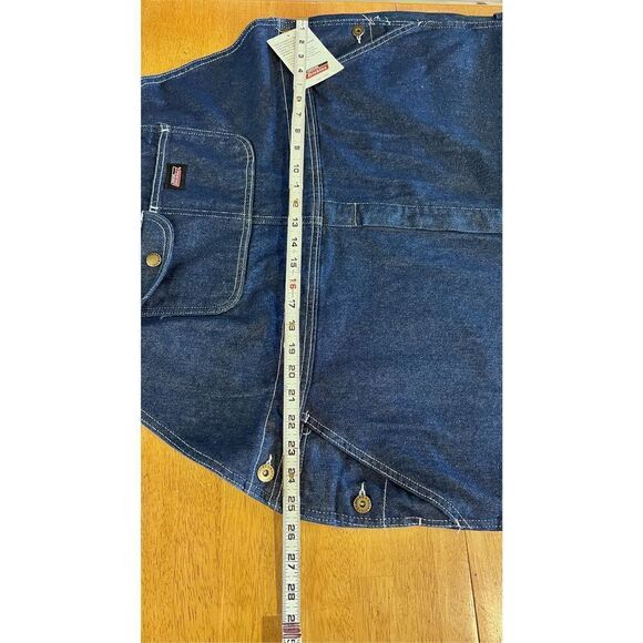 Dickies Men's Genuine Jumper Overalls  Bibs Coveralls Blue Denim Size 2XL NWT - Picture 12 of 14